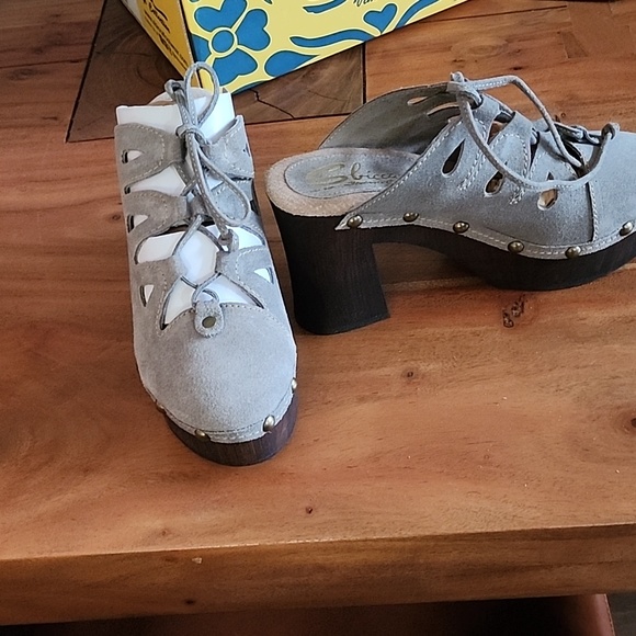 Sbicca Sandals Grey suede New - Picture 7 of 12